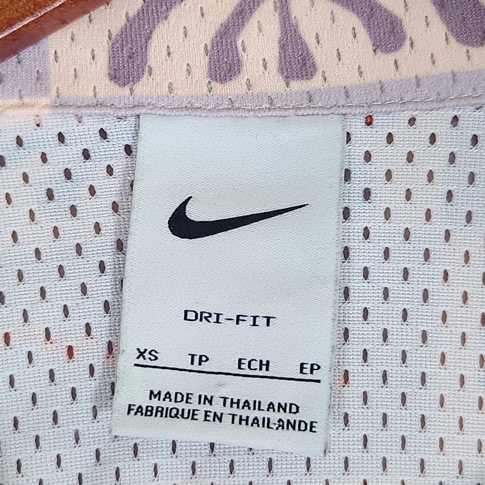 Nike Spring Break Shirt Men's XS Orange Guava Ice/Doll Hawaiian DV0041-838 - Picture 4 of 8